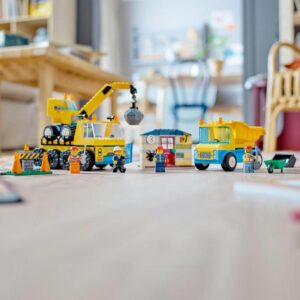 Stavebná dodávka a demolačný žeriav LEGO City 5