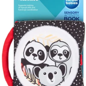 Senzorická zmyslová knižka Panda BabiesBoo 8