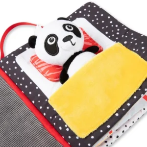Senzorická zmyslová knižka Panda BabiesBoo 4