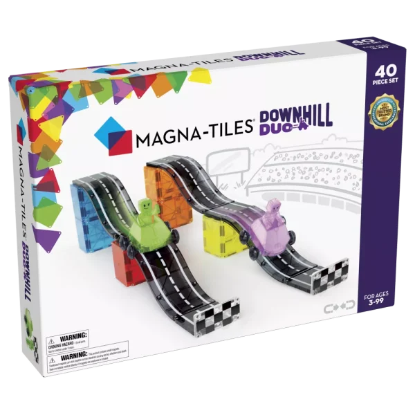 Magnetická stavebnica Downhill Duo 40 dielov Magna Tiles MT-23840