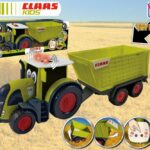 Traktor s prívesom CLAAS KIDS AXION 870 + Cargos 750 1