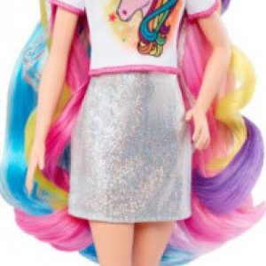 Bábika Barbie s farebnými vlasmi Mattel - Image 4
