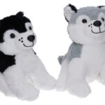 Pes husky plyšový 25 cm